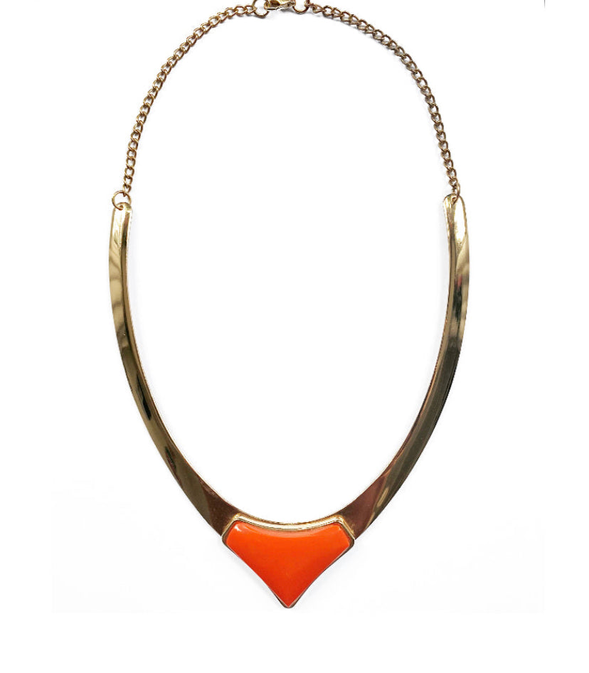Coral Collar Choker Necklace - High Maintenance Jewellery