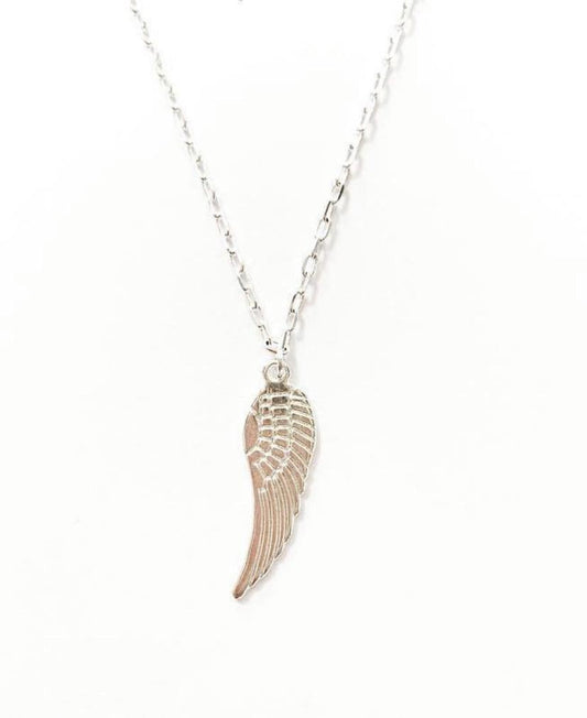 Angel Wing Charm Necklace - highmaintenancejewellery