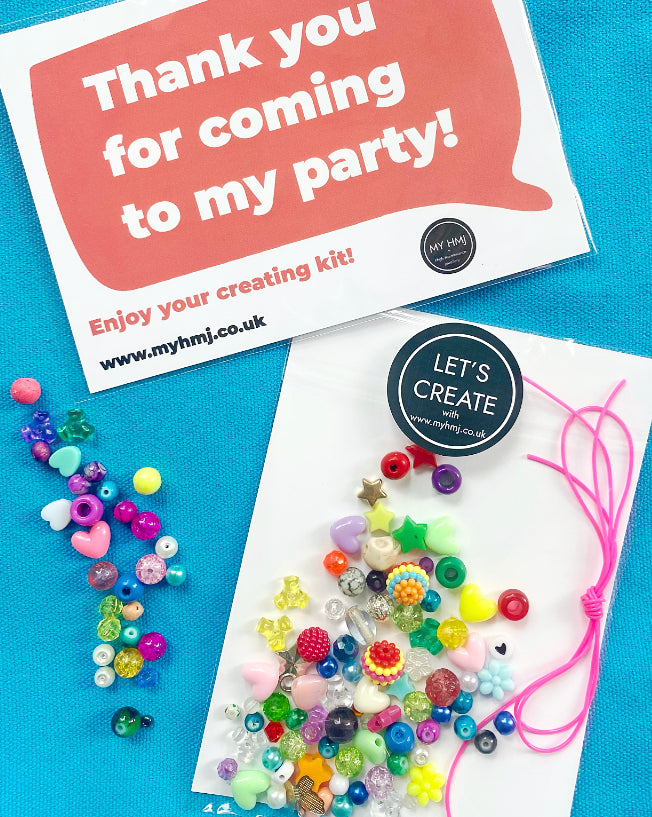 Party Bag Kits - Thank You Gifts - High Maintenance Jewellery