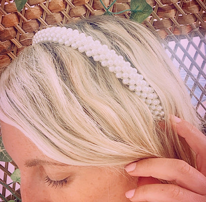 Pearl Headwear Hairband - High Maintenance Jewellery