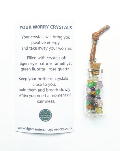 Worry Crystals Jar - High Maintenance Jewellery