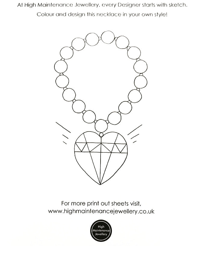 Free Printable Necklace Design - highmaintenancejewellery