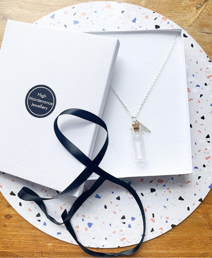 Message in a Bottle Necklace - High Maintenance Jewellery