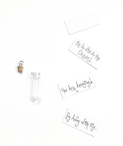 Message in a Bottle Necklace - High Maintenance Jewellery