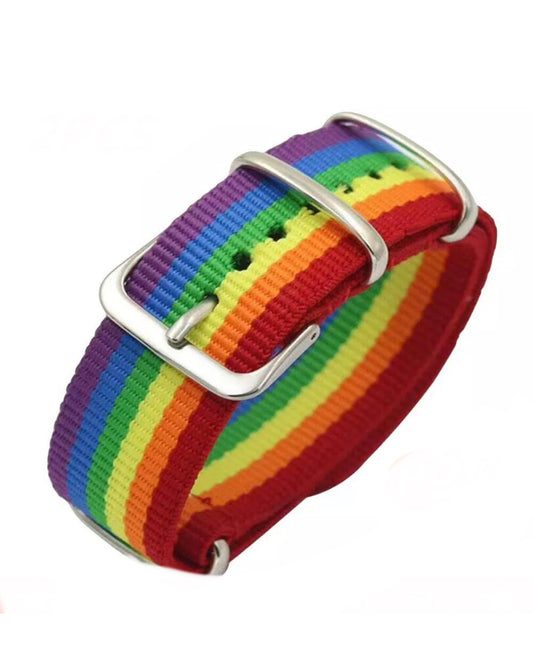 Pride Rainbow Cuff Bracelet - High Maintenance Jewellery