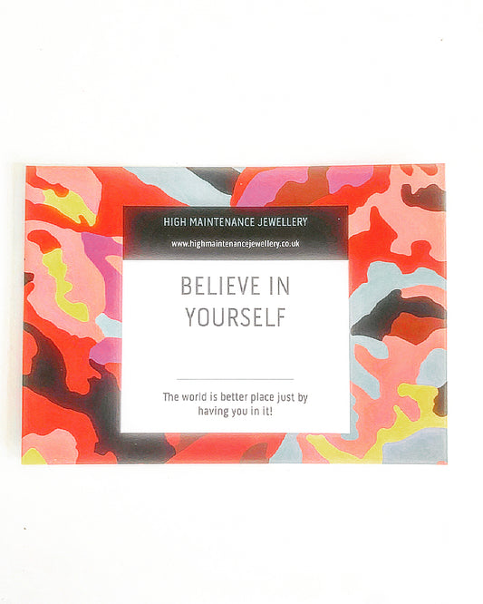 Affirmation Card (for jewellery gifts) - High Maintenance Jewellery